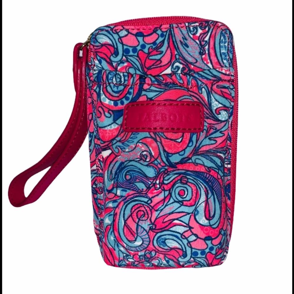 Talbots Paisley Print Tech Wristlet